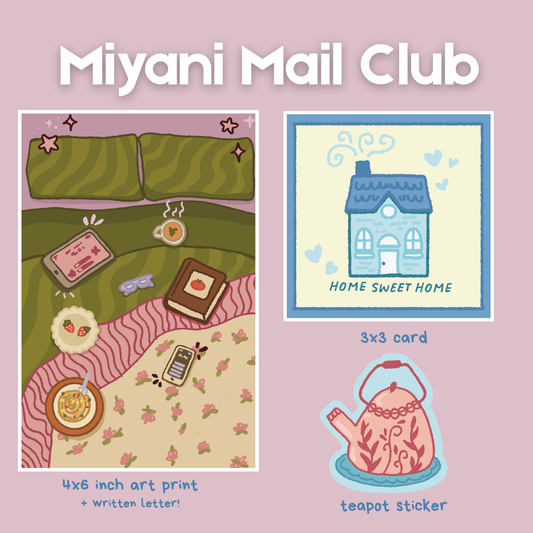Monthly Snail Mail Club [Select Subscription Option]